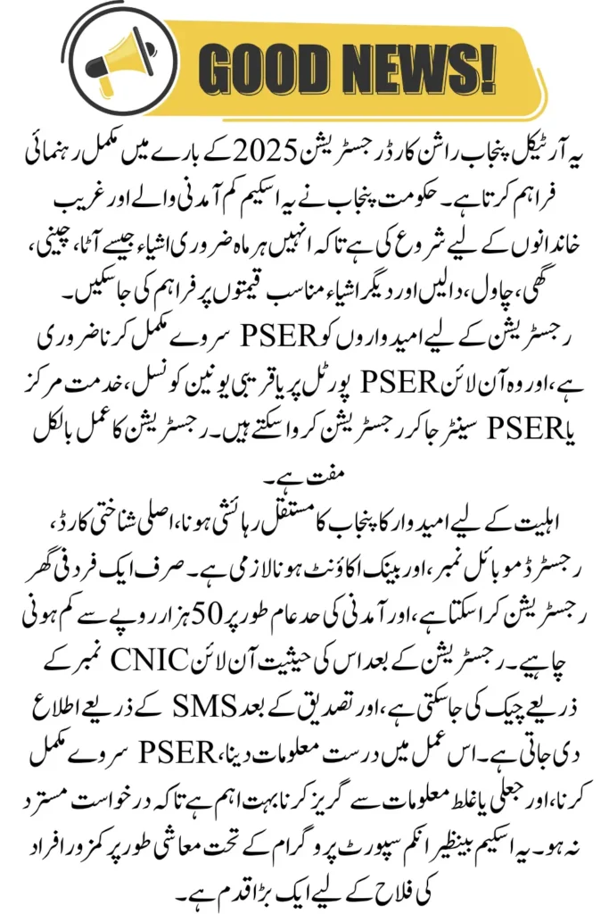 Punjab Rashan Card Registration Started - How To Register Complete Guide