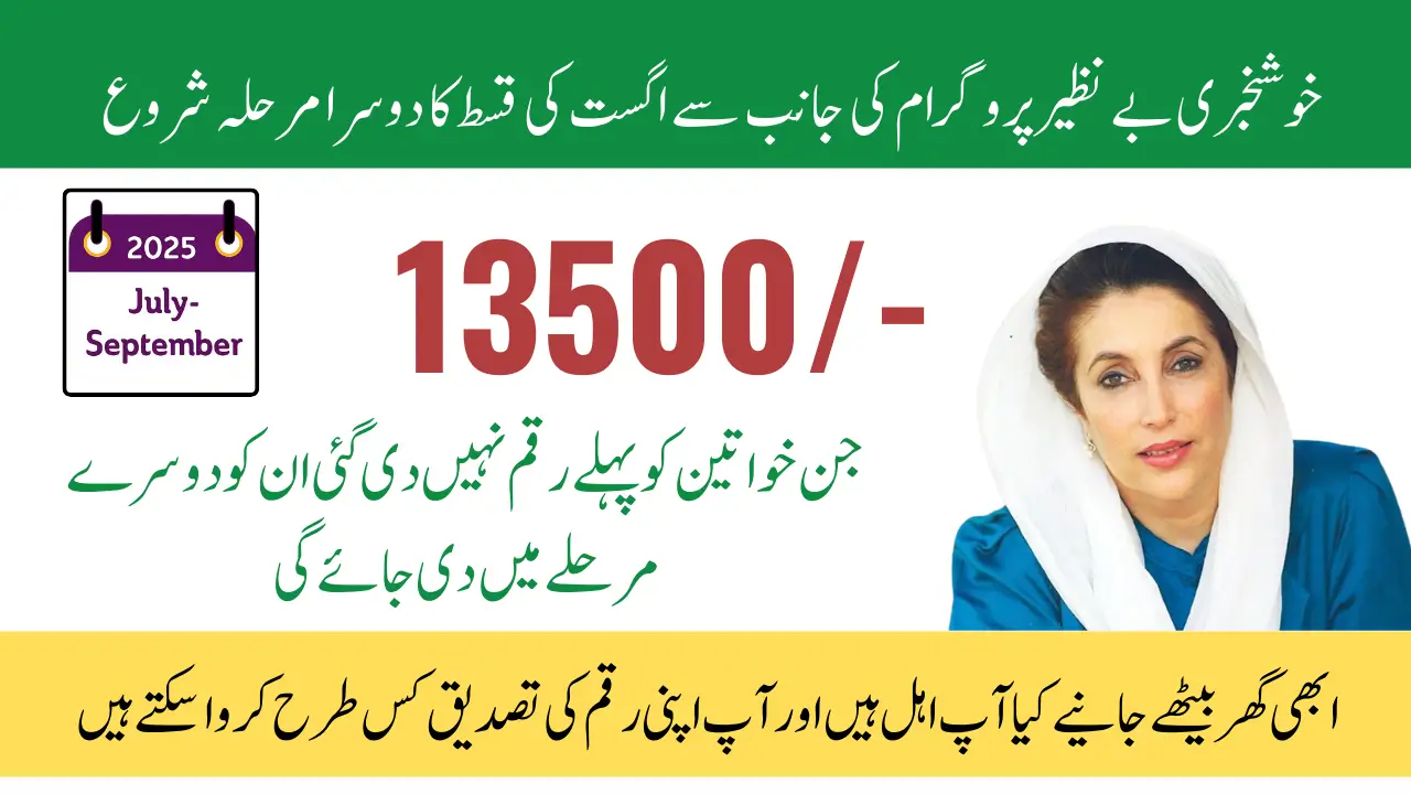 BISP 8171 Phase 2 August 2025 Payment Confirmation and Eligibility Criteria