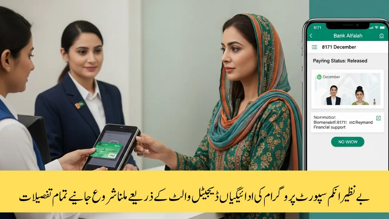 8171 December Payment Schedule, Eligibility Check and Payment Reeving Process